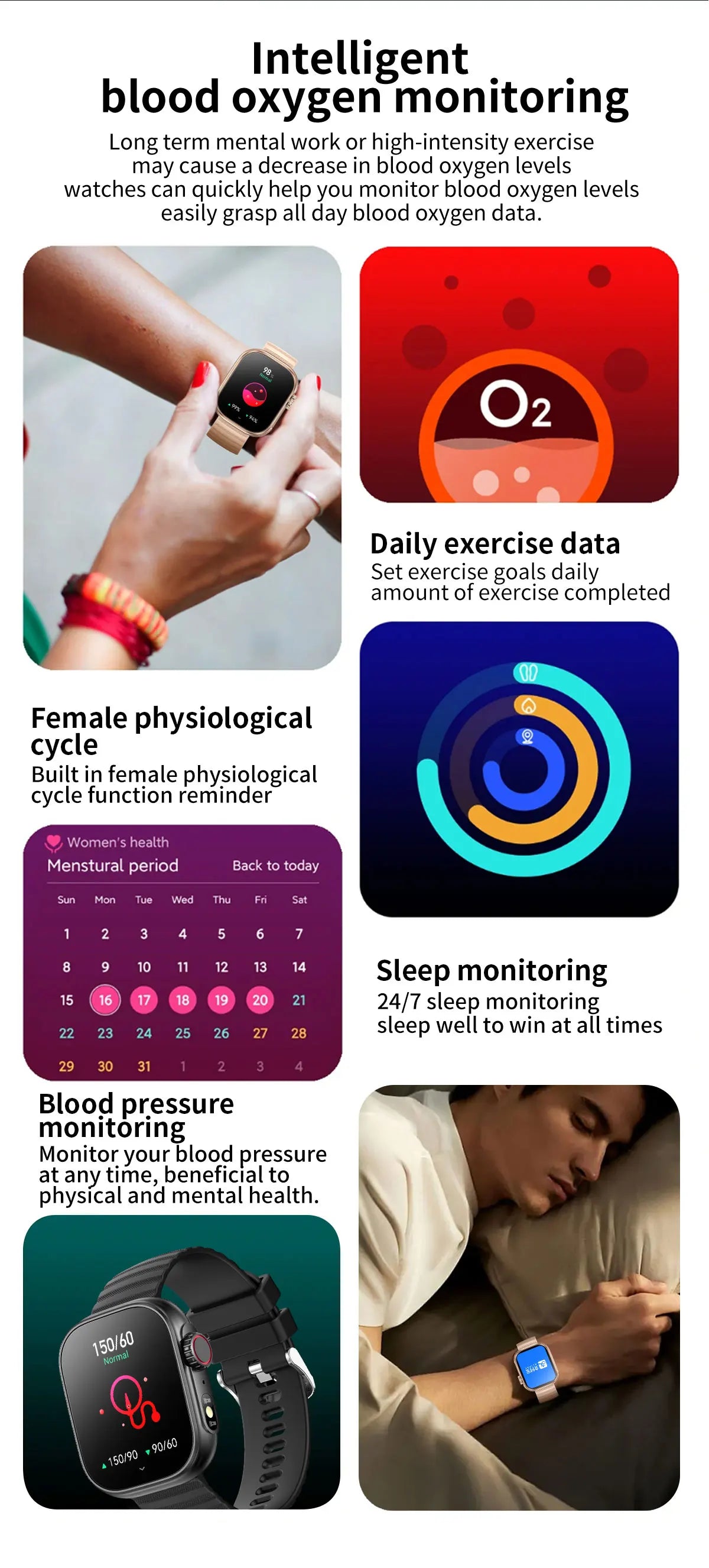 Smartwatch 2025 mit 2,01" Touchscreen – Fitnessuhr für Damen & Herren, Wasserdicht, Bluetooth Call & Gesundheitsfunktionen