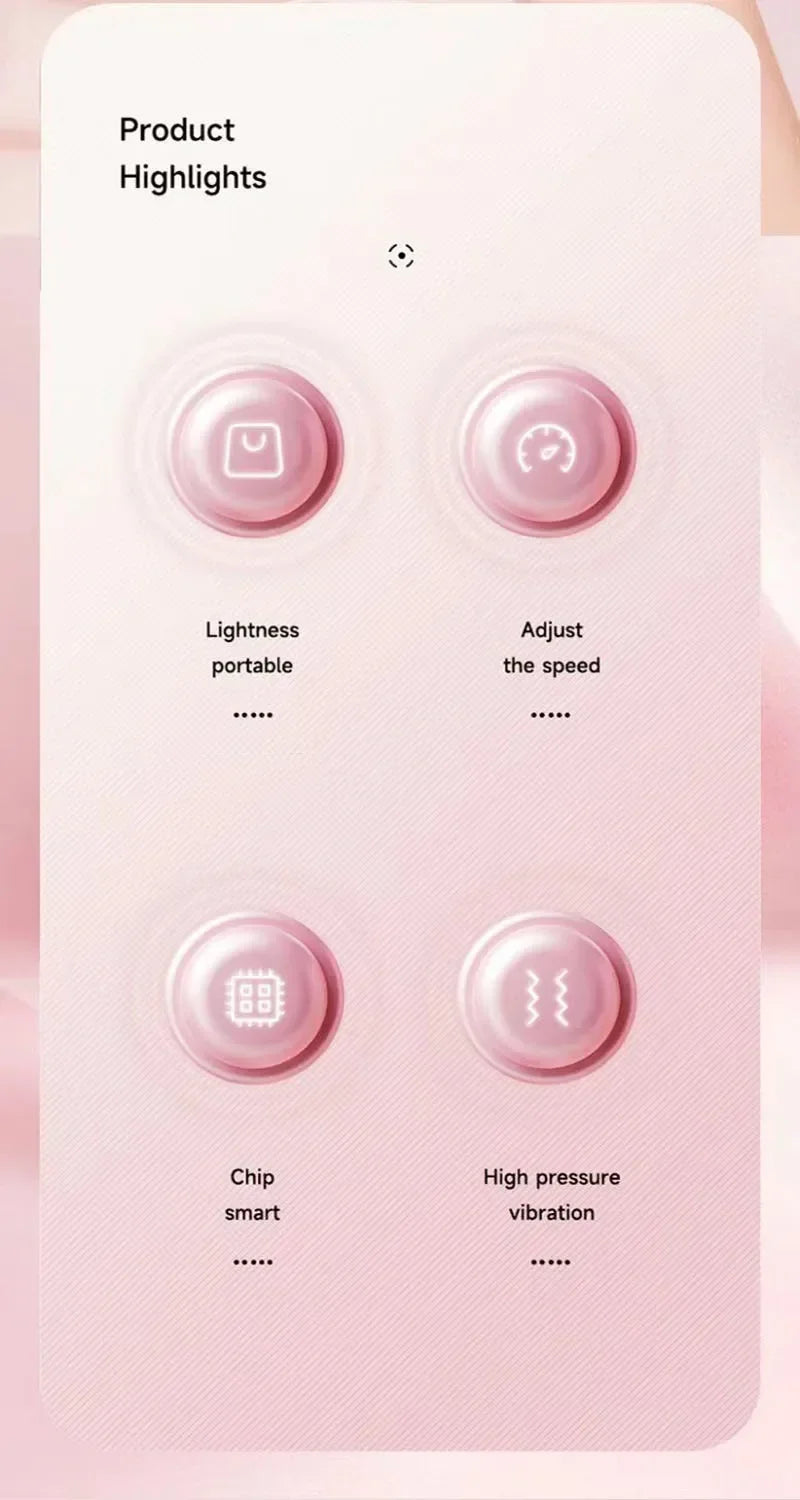 Elektrische Mini-Massagepistole – Tiefengewebe-Massager für Nacken, Rücken & Füße, CE-zertifiziert