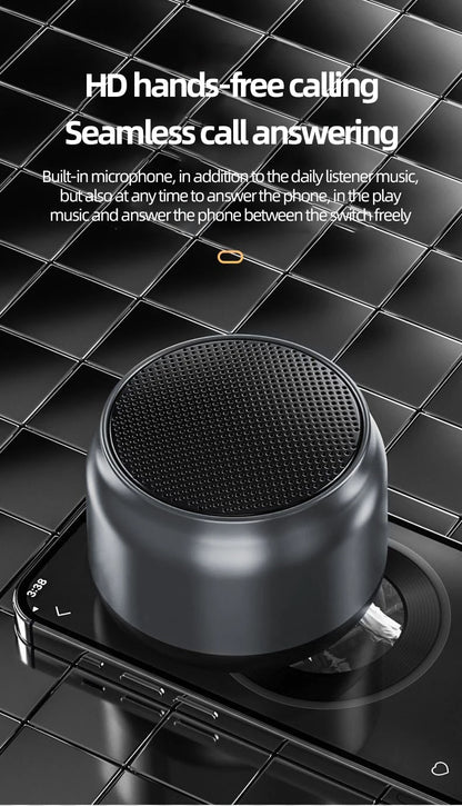 PHONEPACE Mini Bluetooth Lautsprecher – tragbar mit HD-Sound & Bass