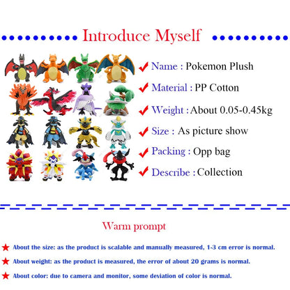 Pokémon Plüschfiguren – Shiny Gyarados, Mega Rayquaza, Lucario & mehr – Kuscheltiere für Kinder & Sammler
