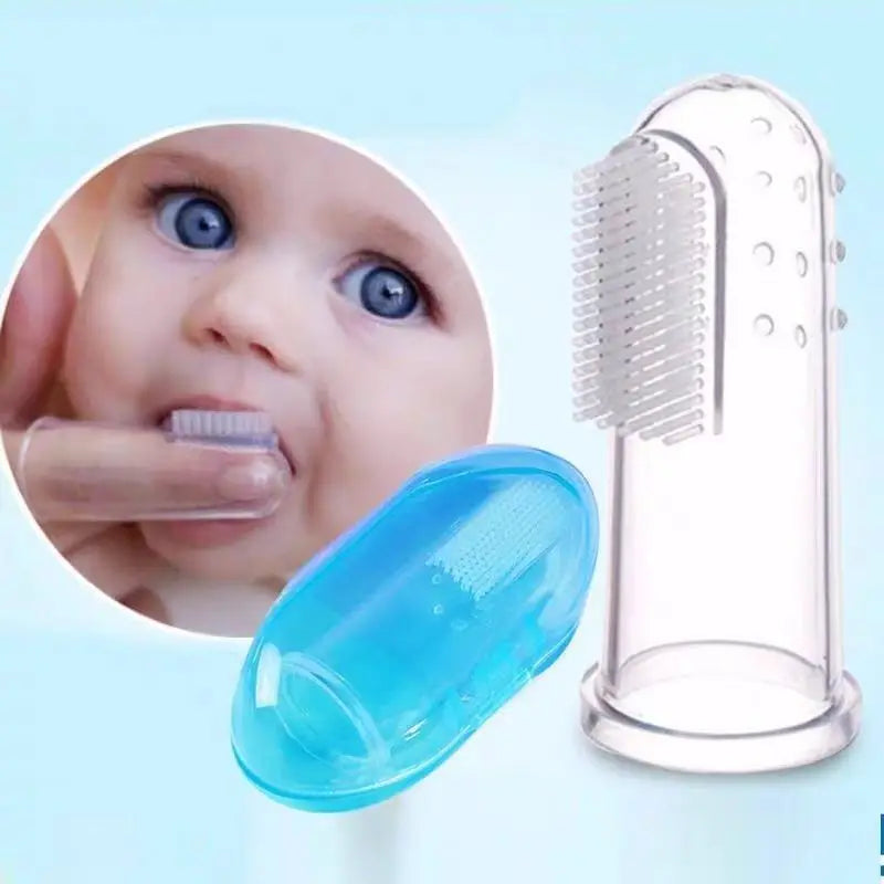 Silikon-Fingerzahnbürste für Haustiere – Zahnreinigung für Hunde & Katzen – gegen Zahnstein & Mundgeruch – 1/3/6 Stück