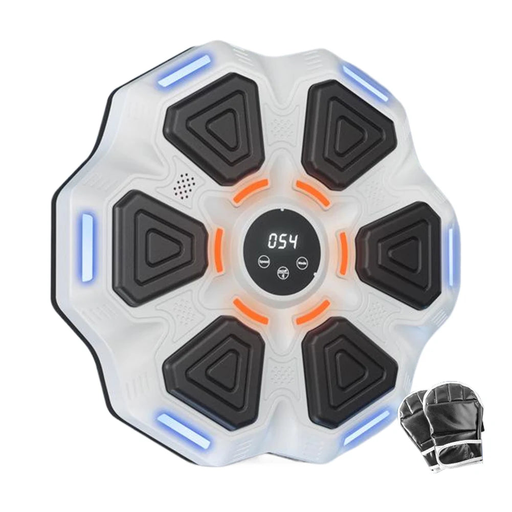 Smart Musik Boxsack Wandgerät – Bluetooth Trainingsmaschine mit Licht & Sound für Home Gym