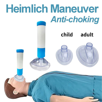 Anti-Erstickungsgerät mit Maske – Heimlich Notfallhilfe für Erwachsene & Kinder, Wiederverwendbar