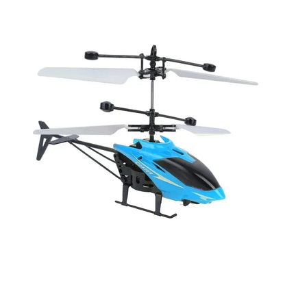 Wiederaufladbarer Mini RC Helikopter – Fernsteuerbarer Spielzeug-Drohne für Kinder mit USB-Ladung