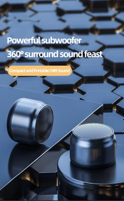 PHONEPACE Mini Bluetooth Lautsprecher – tragbar mit HD-Sound & Bass