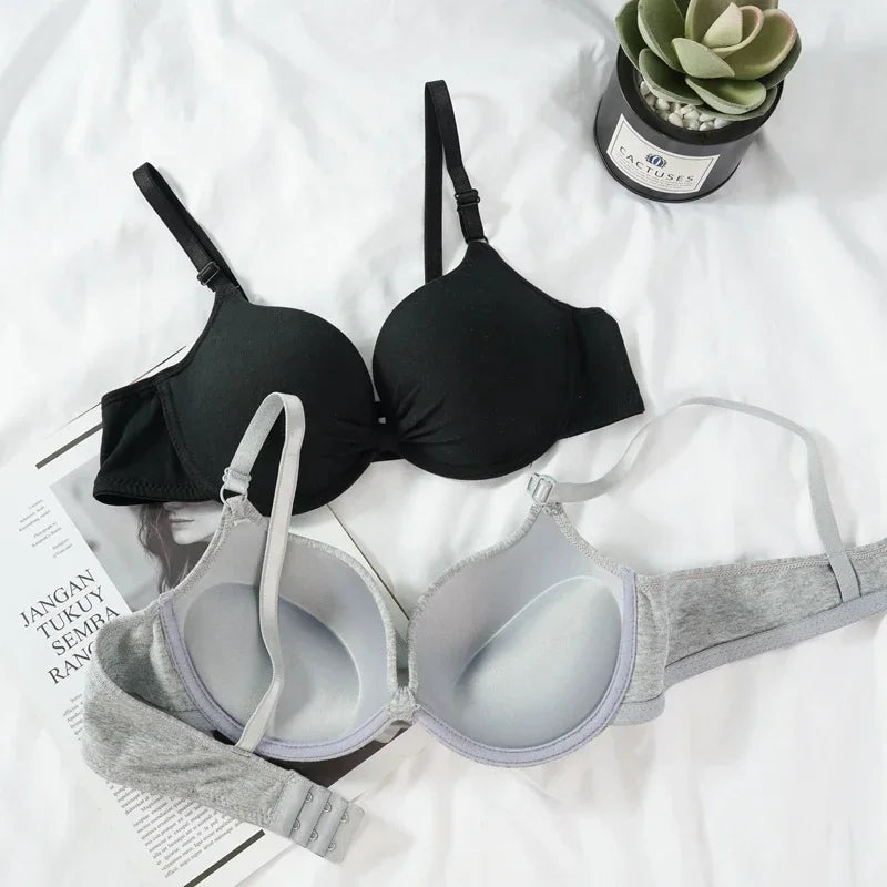 Sexy Damen Push-Up BH – Tiefes V, Bügel, rückenfrei