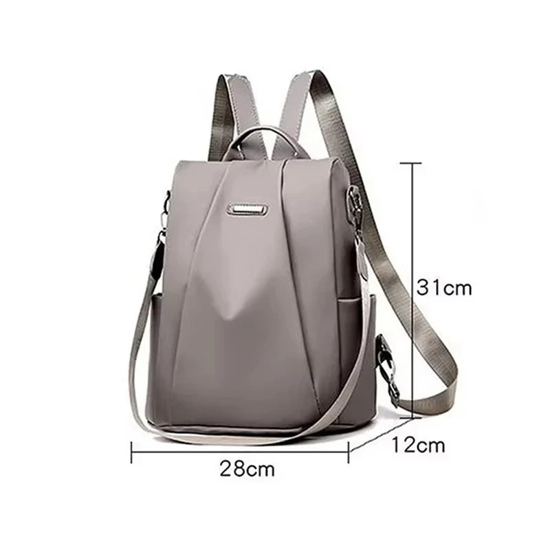 Neue frauen Multifunktions Rucksack Casual Einfarbig Schule Tasche Für Mädchen Mode Abnehmbaren Riemen Reise Schulter Tasche