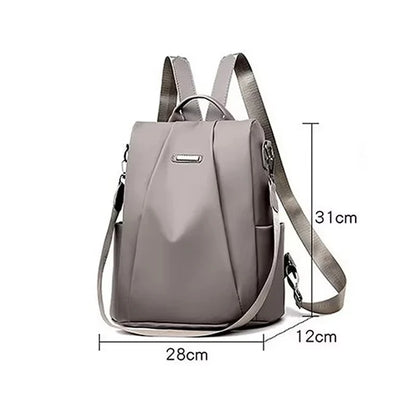Neue frauen Multifunktions Rucksack Casual Einfarbig Schule Tasche Für Mädchen Mode Abnehmbaren Riemen Reise Schulter Tasche