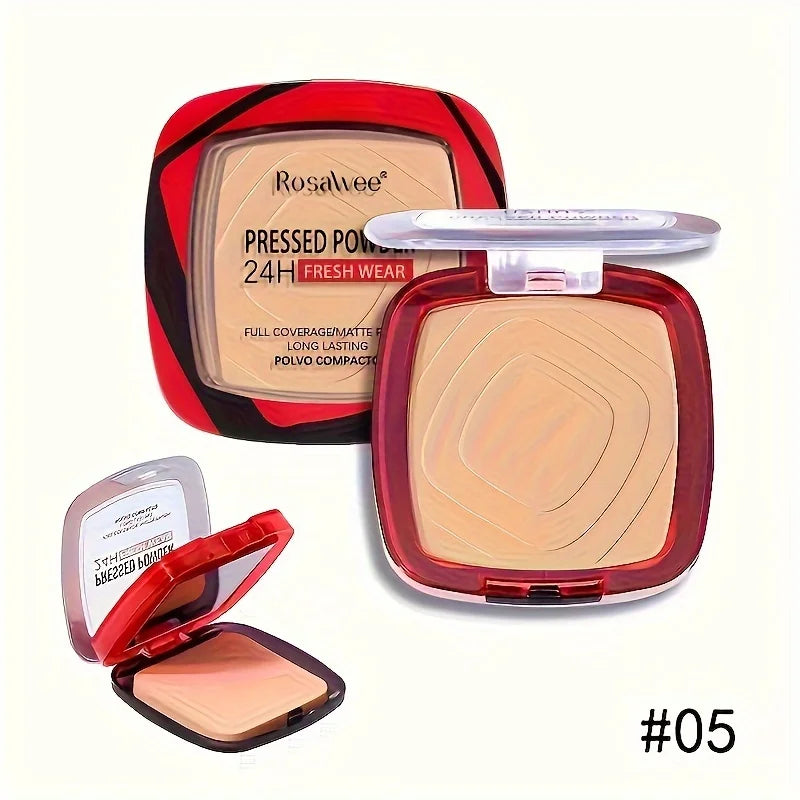 Mattierendes Kompaktpuder – Full Coverage Foundation mit Puff, 24h Halt & Öl-Kontrolle