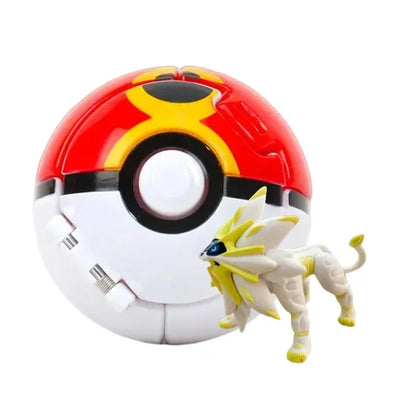 Pokémon Figur mit Pokéball – Pikachu, Glurak & Co. im Modell-Set von MINISO