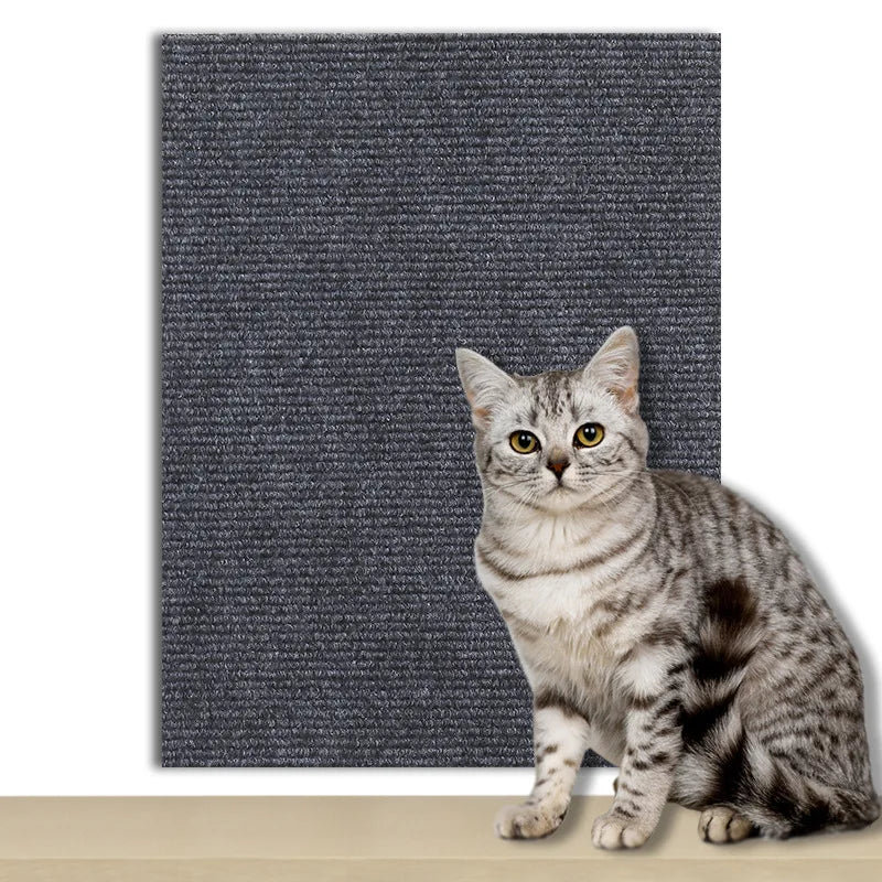 7-Farben-Kratzer für Katzen, Sofabezug, Katzenkratzer, Brettschutz, zuschneidbar, selbstklebender Teppich, DIY-Kratzmatte für Katzen