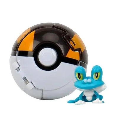 Pokémon Figur mit Pokéball – Pikachu, Glurak & Co. im Modell-Set von MINISO
