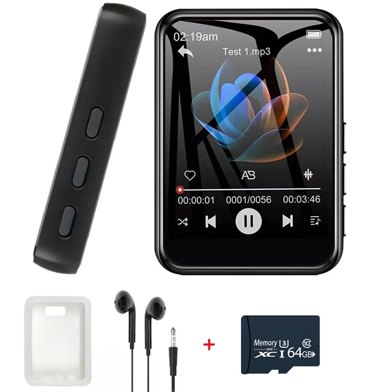 AideeMaster MP3-Player – 128 GB, Bluetooth 5.4, Touchscreen & HiFi-Sound
