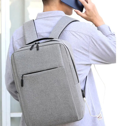 Wasserfester Laptoprucksack mit USB-Anschluss – Business & Schulrucksack 2024 für Damen & Herren