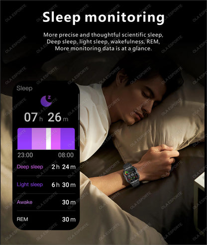 Xiaomi Military Smartwatch 2025 – Outdoor Fitnessuhr mit BT Call & IP68