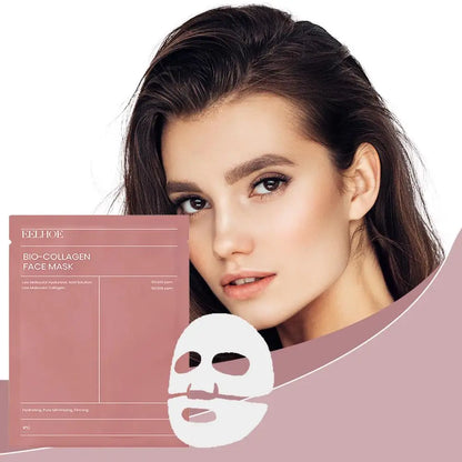Bio Collagen Gesichtsmaske – 1/5/10 Stück – Feuchtigkeit & Anti-Falten für strahlende Haut