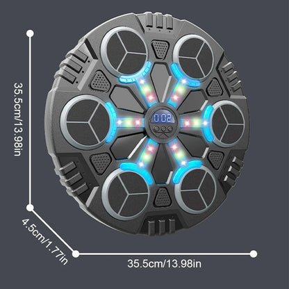 Smart Musik Boxsack Wandgerät – Bluetooth Trainingsmaschine mit Licht & Sound für Home Gym