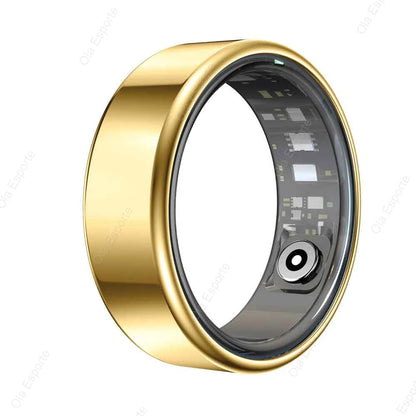 Smart Ring 2025 ohne Display – Fitness- & Gesundheitsring für Damen & Herren – Herzfrequenz, Schlaf, Blutsauerstoff – IP68 5ATM wasserdicht – für Android & iOS