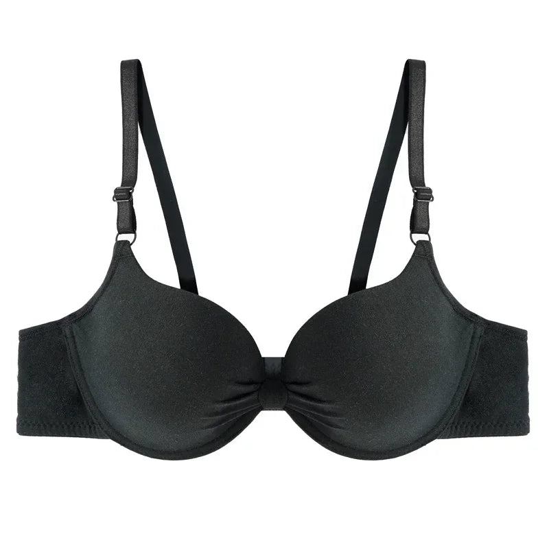 Sexy Damen Push-Up BH – Tiefes V, Bügel, rückenfrei
