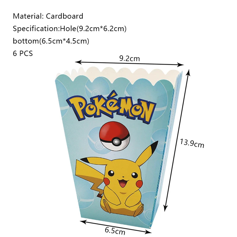 Pokemon Geburtstag Party Dekoration Neue Blitz Pikachu Ballon Für Kinder Event Liefert Einweg Geschirr Banner Hintergrund