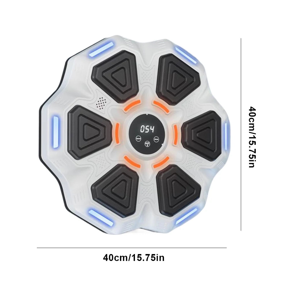 Smart Musik Boxsack Wandgerät – Bluetooth Trainingsmaschine mit Licht & Sound für Home Gym