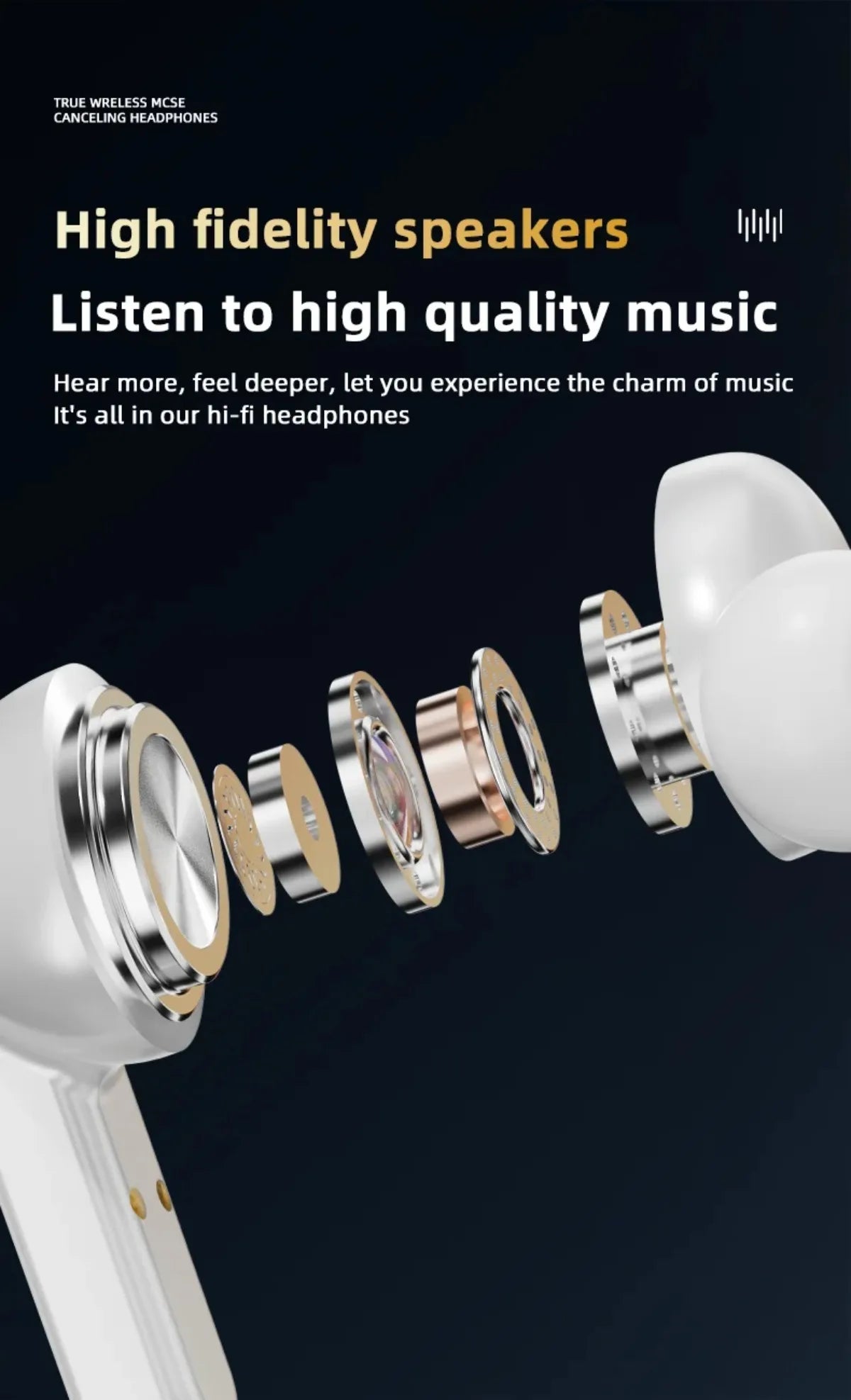 Übersetzungs-Kopfhörer mit Touch-Steuerung – Bluetooth 5.4 Headset mit Echtzeit-Übersetzung in 144 Sprachen – Noise Cancelling & Ladecase