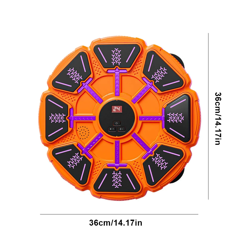 Smart Musik Boxsack Wandgerät – Bluetooth Trainingsmaschine mit Licht & Sound für Home Gym