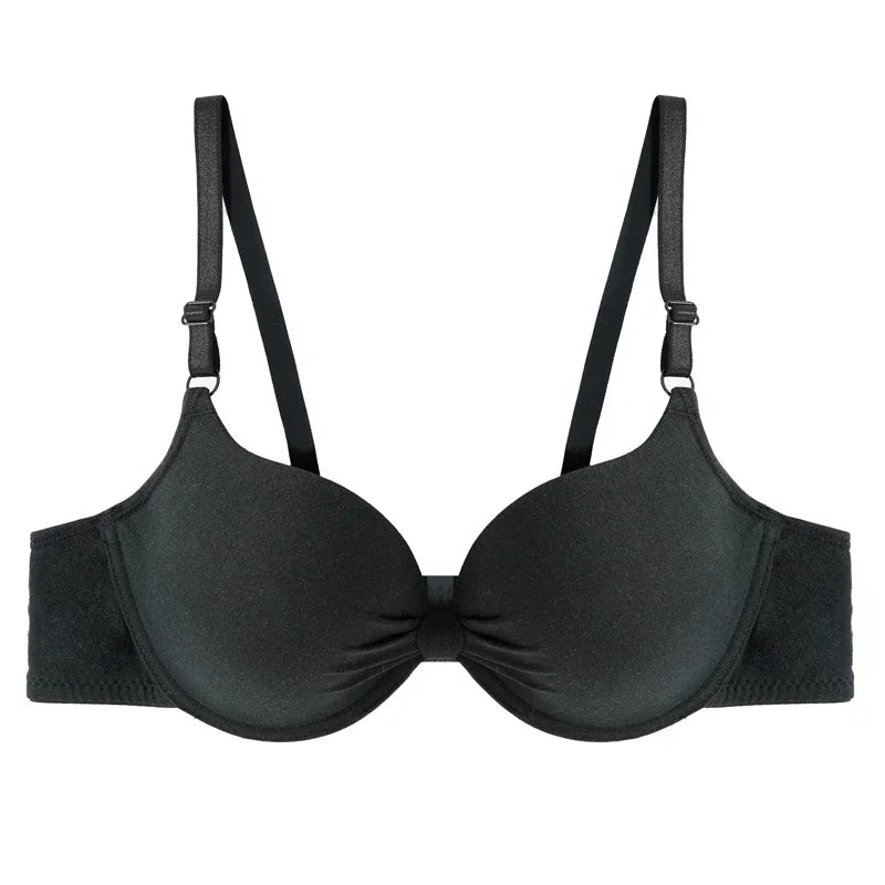 Sexy Damen Push-Up BH – Tiefes V, Bügel, rückenfrei