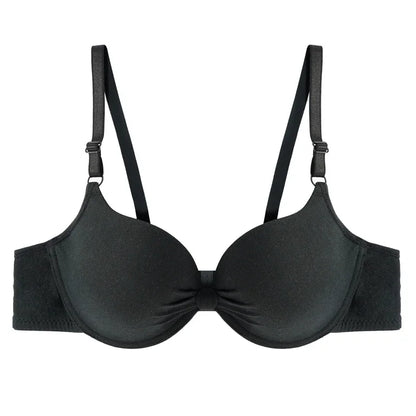 Sexy Damen Push-Up BH – Tiefes V, Bügel, rückenfrei