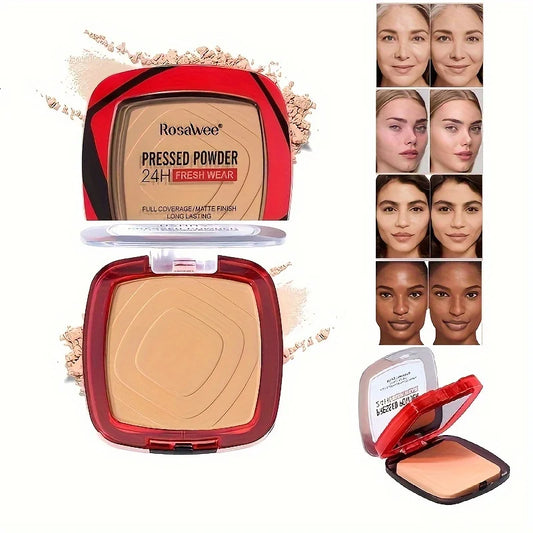 Mattierendes Kompaktpuder – Full Coverage Foundation mit Puff, 24h Halt & Öl-Kontrolle