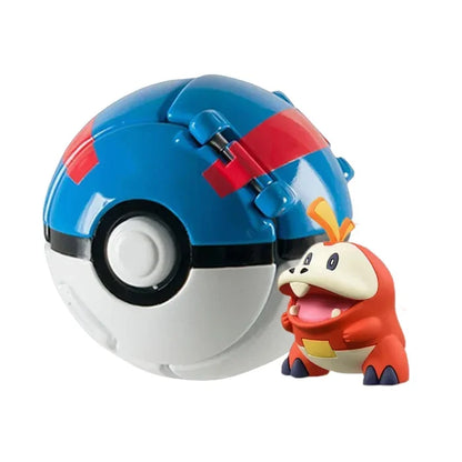 Pokémon Figur mit Pokéball – Pikachu, Glurak & Co. im Modell-Set von MINISO