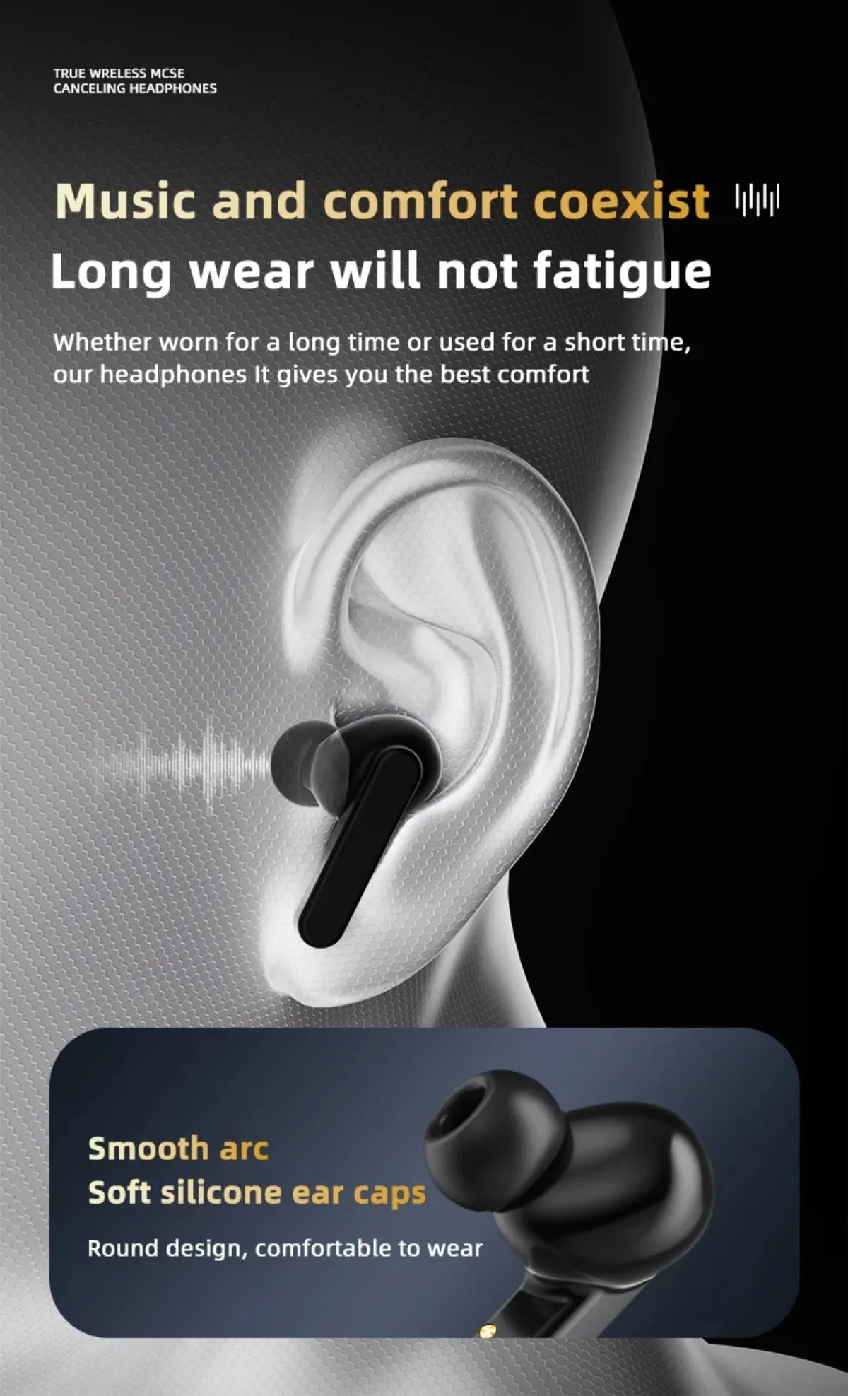 Übersetzungs-Kopfhörer mit Touch-Steuerung – Bluetooth 5.4 Headset mit Echtzeit-Übersetzung in 144 Sprachen – Noise Cancelling & Ladecase