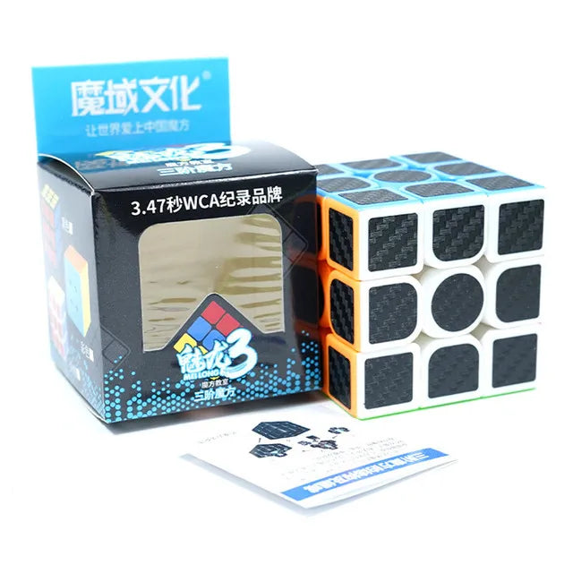 Moyu Meilong 3x3 Speedcube – Stickerloser Zauberwürfel für Kinder & Einsteiger