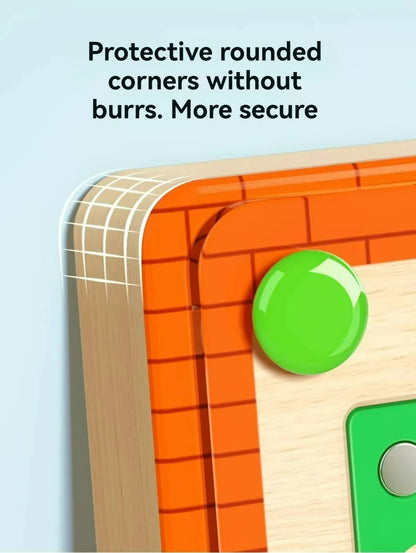 Magnetisches Labyrinth-Spiel für Kinder – Konzentrationstraining & Logikspiel ab 3 Jahren