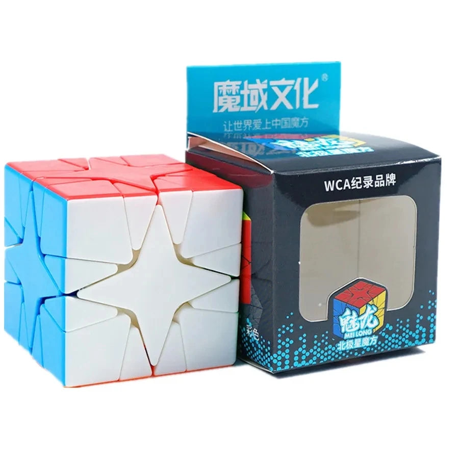 Meilong Alien Magic Cube Set 2x2 bis 9x9 – Professioneller Zauberwürfel für Kinder & Erwachsene – Puzzle Spielzeug aus Kunststoff