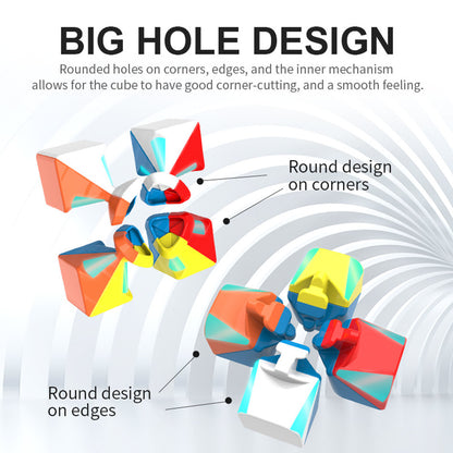 Moyu Meilong 3x3 Speedcube – Stickerloser Zauberwürfel für Kinder & Einsteiger