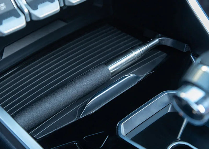 Teleskop Rückspiegel-Wischer für Autos – Universal Auto Glasreiniger mit Gummikopf & ausziehbarem Griff