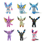 Leafeon Vapor eon Glaceon Sylveon Espeon Umbron Vapor eon Sylveon Plüschtiere Spiel für Sammler geschenk, weiche Plüschtiere gefüllt