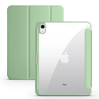 iPad Hülle mit Stifthalter & Standfunktion – Acryl Rückseite, stoßfest
