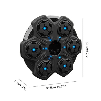 Smart Musik Boxsack Wandgerät – Bluetooth Trainingsmaschine mit Licht & Sound für Home Gym