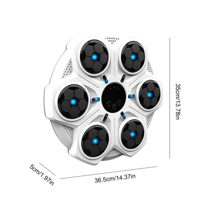 Smart Musik Boxsack Wandgerät – Bluetooth Trainingsmaschine mit Licht & Sound für Home Gym