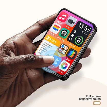 AideeMaster MP3-Player – 128 GB, Bluetooth 5.4, Touchscreen & HiFi-Sound