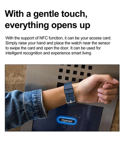 Xiaomi Smartwatch für Damen 2025 – Gesundheitsuhr mit Blutdruck, HRV, Sauerstoff & AI-Diagnose – AMOLED Touch – IP68 wasserdicht – NFC & Bluetooth