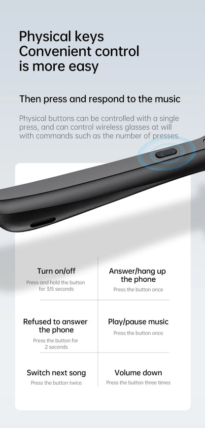 Smart Audio-Brille XG89 mit Übersetzungsfunktion – Bluetooth 6.0 Sonnenbrille mit Kopfhörer & Noise Cancelling – 144 Sprachen – für Reisen & Business