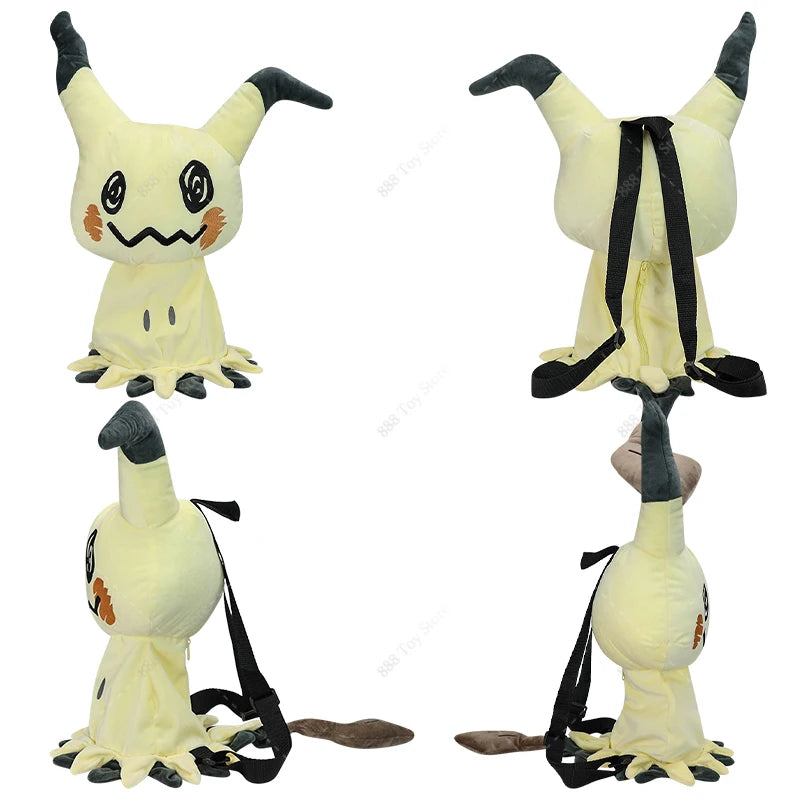 Pokémon Plüsch-Rucksack – Gengar, Pikachu, Evoli & Co. als Kuscheltier-Schulrucksack für Kinder