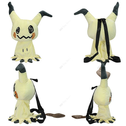 Pokémon Plüsch-Rucksack – Gengar, Pikachu, Evoli & Co. als Kuscheltier-Schulrucksack für Kinder