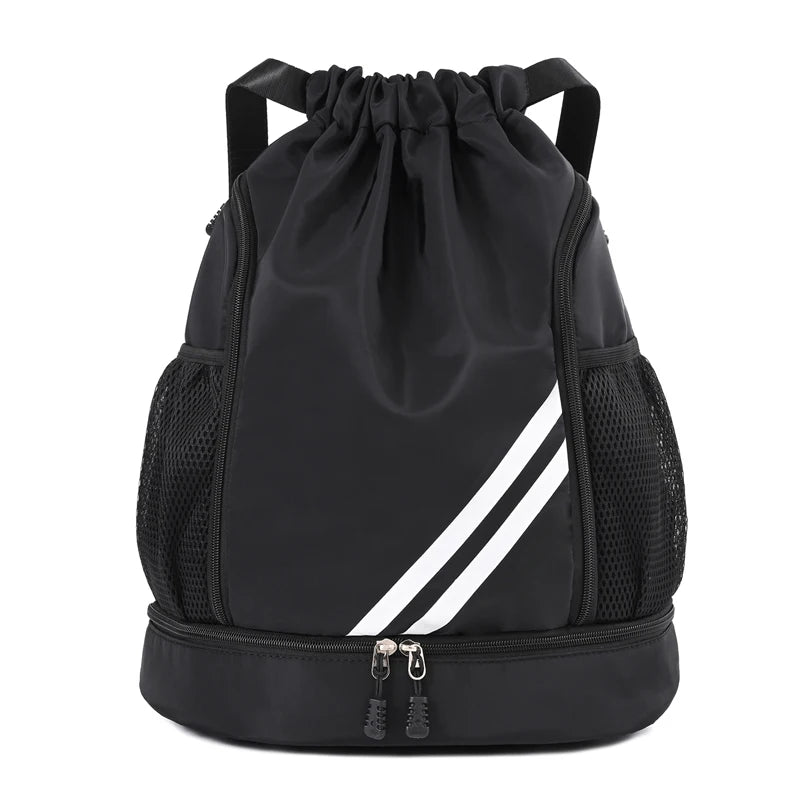 Sport- & Basketball-Rucksack unter 20 L – Wasserfester Outdoor-Rucksack mit Ballnetz