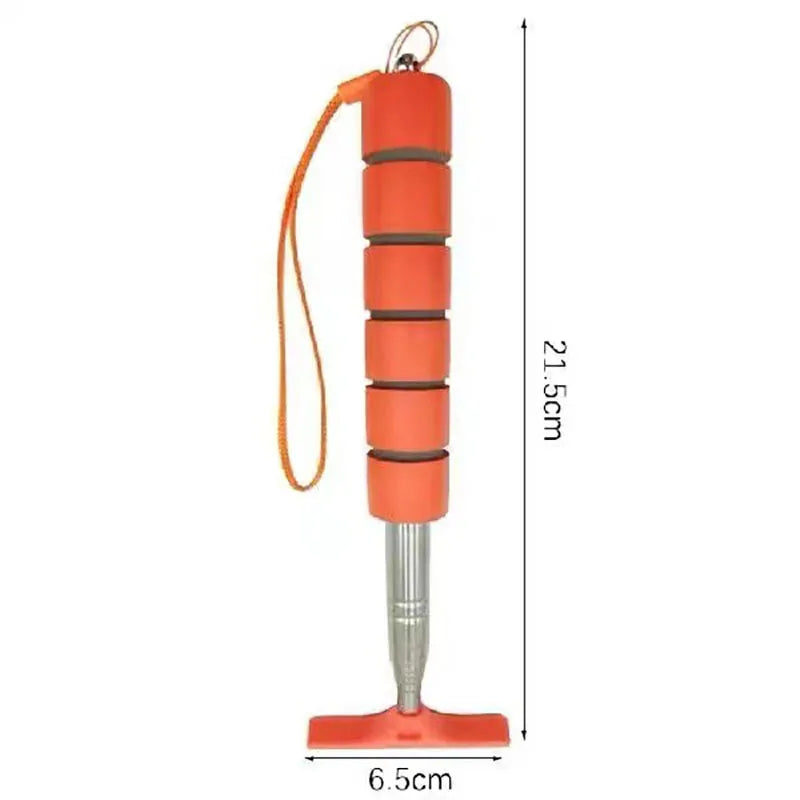 Teleskop Rückspiegel-Wischer für Autos – Universal Auto Glasreiniger mit Gummikopf & ausziehbarem Griff
