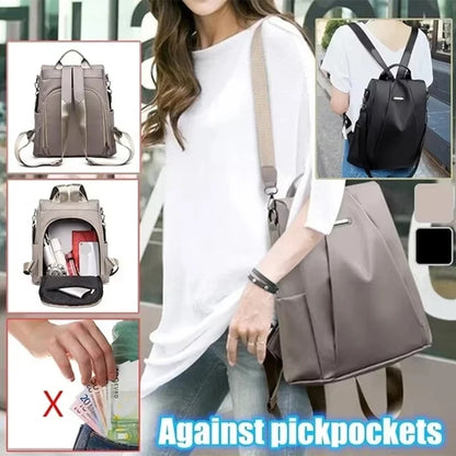 Neue frauen Multifunktions Rucksack Casual Einfarbig Schule Tasche Für Mädchen Mode Abnehmbaren Riemen Reise Schulter Tasche