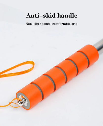 Teleskop Rückspiegel-Wischer für Autos – Universal Auto Glasreiniger mit Gummikopf & ausziehbarem Griff